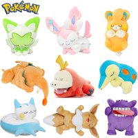 Pokemon Gengar Fuecoco Sylveon Plüschtiere Pamo Cyndaquil Altaria Sprigatito Schlafpuppe Anime-Spiele Sammlung Geschenke Geburtstag