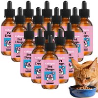 60ml Pet Collagen Liquid Drops For Dog Cat Nourishing Collagen Supplement For Healthy Glossy Fur Reducing Shedding Dog Supplies