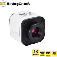 RisingCam 4K UHD 30fps bulit-in imx678 1/1.8" sensor HDMI and USB output digital industrial microscope camera with C mount