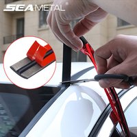 Car Rubber Seal Strips Auto Seal Protector Sticker Window Edge Windshield Roof Rubber Sealing Strip Noise Insulation Accessories