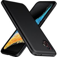 Case for Xcover 6 Pro Black Soft TPU Back Phone Cover for Samsung Galaxy Xcover5 5 4 4S 3 Pro Couqe Fundas