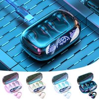 Wireless Ear Clip Skeleton Conduction Headphones Waterproofs Open Ear Headphones Wireless Bluetooth 5.3 For Sports Running