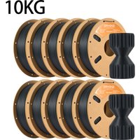 Filament PLA carbone Eryone 10KG Premium, grande vente, impression 3D, noir, filament PLA-CF 1kg/bobine