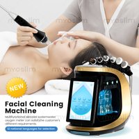 Ice Blue Terrazzo Machine Professional 7-in-1 Hydra Grinding Machine Skin Analysis Multi functional 7-in-1 Facial Care Beauty