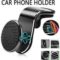 Magnetic Car Phone Holder Air Vent Clip Mount 360° Rotation Cell Phone GPS Holder For iPhone Samsung Huawei Xiaomi Phone Holder