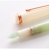 Glass Pen Nib Replacement Fit for Jinhao 82 Fountain Pen Transparent Dip Pen Tip Stationery Office School Writing Supplies Gift