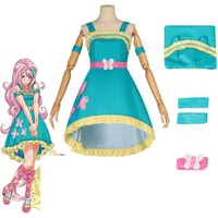 EEquestria Girls Fluttershy Cosplay Dress And Costumes Halloween Carnival Party Fluttershy's Dressing Up Belt Accessories