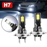 H7 Led Headlight Bulb Kit 55W Car Fog Light Bulbs 12V High Power Auto Fog Lamp 6000K White Automobile Headlamp Bulbs 1/2/4pcs