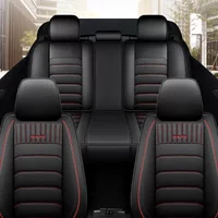 Universal Pu Leather Car Seat Cover for MG ZS Volvo V50 Chevrolet Cruze Onix Ford Fiesta Auto Accessories Interior Details