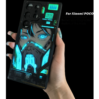 Anime Girl Call Luminous Phone Case For Xiaomi 15T 14T 13T 12T Pro POCO F8 F7 Ultra F6 F5 M7 Pro Cool LED Lighting Funda Conque