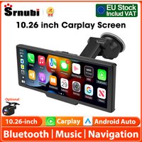 Ekran CarPlay 10,26 cala, bezprzewodowy CarPlay i Android Auto, kamera samochodowa, kamera cofania, system multimedialny stereo, radio AUX FM, dotykowy ekran samochodowy