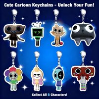Dandyland Acrylic Double Sided Keychain Anime Cute Pendant Layered Design Wholesale Dropshipping Accessories for Cosplay Gift
