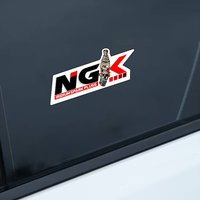 For Ngk Logo Is Used To Decorate Car Windows, Motorcycles And Computer Waterproof Stickers