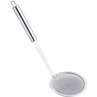 Fine Mesh Strainer Skimmer Stainless Steel Skimmer Spoon with Long Handle Kitchen Cooking Tool Strainer Spoon