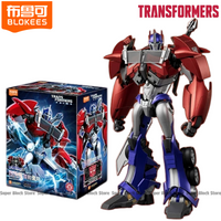 Blokees Building Block Man Transformers ACTION EDITION Optimus Prime TFP Model Kits Anime Action Figure Assembly Toys Gifts