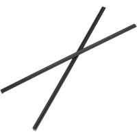 Black PP Welding Rods 40pcs 200mm For Repairing For Car Bumpers Plastic And PP Pipe Joints In Thermoplastic Work