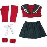 Danganronpa anime cosplay Harukawa Maki cosplay wig girls school uniform Halloween costumes6 # Mm 2026 Cosziy