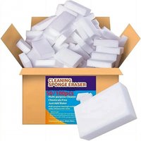 100/50 Pcs Melamine Sponge Magic Sponge Cleaner Cleaning Sponges for Kitchen Bathroom Cleaning Tools 10*6*2cm Cleaning Supplies