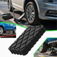 2PCS Car Jack Rubber Pad Lift Blocks Floor Elevator Cars Parts Jacks Lifting Tools Shock-Absorbing Auto Camper Stabilizer Pads