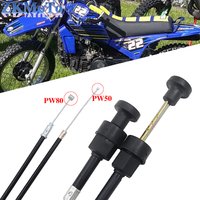 760mm/940mm Carburetor Choke Cable Bike Push Pull Choke Throttle Cable For Yamaha PW50 PW80 Pit Dirt Bike Motorcycle Motocross
