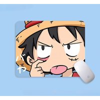 High Definition ONE PIECE Peripheral Leather Mouse Pad Animation Two-dimensional Office Desktop Mat E-sports Game Keyboard Pad