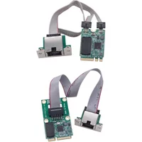 M2 RJ45 Network Adapter RTL8125BG Chip M.2 Gigabit Ethernet Network Card 2.5G/1000/100Mbps PCIE Bus Network Card