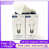 Aqara 220-240V Smart LED Bulb T1 2700K-6500K Dimmable Adaptive Lighting Zigbee 3.0 E27 Remote Lamp LightWorks with Apple HomeKit