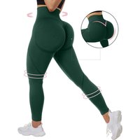 Seamless Butt Lifting Workout Leggings For Women High Waist Yoga Compression Tights Gym Pants