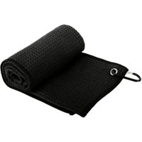 1pc Golf Towels, 30cm*30cm,11.81in*11.81in, Microfiber Waffle Pattern Golf Towel-Contains Golf Towels