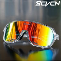 AliExpress SCVCN Sports UV400 MTB Photochromic Cycling Glasses Cycling Glasses Sunglasses for Men Sun Mountain Bike Bicycle Eyewear Goggles