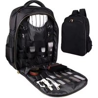 Barber Supplies Backpack Portable Clippers Organizer Hairstylist Tools Bag Large Capacity Travel Bag Salon Storage Shoulders Bag