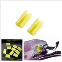 Dental Bolt Rigid Attachm Dental Rider Female Yellow Riders Fits Hader Bar Short 4.5mm 7mm