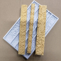 Embossed Twist Rope Modeling Silicone Mold Braided Pattern Cake Rim Decoration DIY Cake Baking Tool Strip Lace Decoration Molds