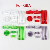 1set L R A B Button Multi-Color Buttons Keypads For Gameboy Advance Buttons Frame D Pads Power ON OFF Buttons For GBA