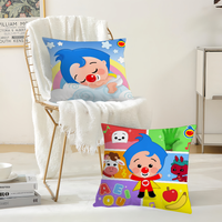 Cartoon cute P-Plim P-Plim Pillow Case Office Cushions Suitable For Sofa Car Bedroom Decorative Cushion Cover