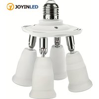 E27 Light Socket Splitter Adapter Holder Socket Splitter Lamp Base E27 Splitter1to2/3/4