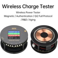 WPX-0001A Magnetic Wireless Charging Tester Multi-function Voltmeter Ammeter Power Meter Qi2 MPP 25W Fast Charging Protocol