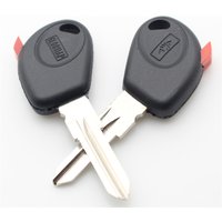 10Pcs OEM Key Case Transponder Remote Key Shell For Fiat Can Install Chip S107