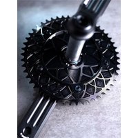 AliExpress CXWXC NEW ZR-RX Track Bicicleta Fixa Gear Chainset,track chainring,crankset,BCD144 46/47/49T/50T/53T/55T/57T/59T 165/170/172.5/175 RX