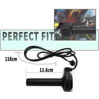 AliExpress JFGRACING Motorcycles Accessories Throttle Turn Grip Carbon Fiber Grip For Sur Ron S X Surron Lightbee Off-Road Electric Vehicle E-Bike