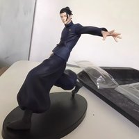 17cm 2 kinds Japanese Anime Jujutsu Kaisen Figure Gojo Satoru Action Figure PVC Model Toys Collectible Statue Standing Kids Gift
