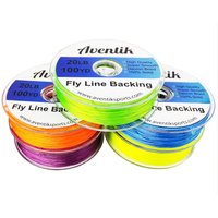 Aventik Fly Line Backing 100yd/91M Fly Fishing Dacron Braided Backing Line Easy Knotting for Trout Bass Fishing 20LB/30LB
