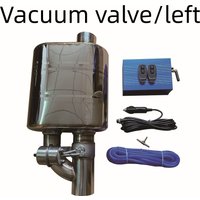 Valve d'échappement électronique universelle pour automobile, silencieux à commande à distance par aspiration pour section arrière