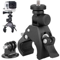 1Pc Camera Tripod Mount+Adapter Handlebar Clamp Roll Bar For 1 2 3 3+ New‘
