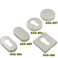 Stainless Steel Split Lock Cover Interior Door Lock Cylinder Accessories Decorative Cover