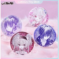 Official Joyouth Shugo Chara Peripheral 75mm Ellipse Tinplate Badge Anime Goods Brooches Collect Pins Cute Cosplay Ornament Gift