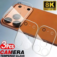 3Pcs Ultra Clear Camera Lens Protectors for iPhone 17 16 15 14 Pro Max 13 12 11 Pro Air 16 15 Plus Anti-Scratch Protection Glass