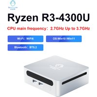 GenMachine New Mini PC AMD Ryzen 3 4300U CPU Windows 10/11 2.7GHz Up to 3.7GHz DDR4 32GB RAM Wifi6 pc gamer computer MINI PC