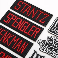 Letter Embroidery Hot Melt Glue Iron Badge Cloth Paste DIY Sewing Decorative Clothing Accessories Patch