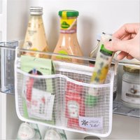 1PC Fridge Hanging Mesh Bag - Refrigerator Door Organizer for Kitchen Storage Bag